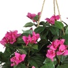 image:imageNearly Natural 32 in Artificial Bougainvillea Plant in Hanging BasketGreenPink