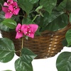 image:imageNearly Natural 32 in Artificial Bougainvillea Plant in Hanging BasketGreenPink