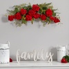 image:imageNearly Natural 32in Geranium and Berry Swag