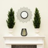 image:imageNearly Natural 3ft Cedar Pine Artificial Tree UV Resistant Realistic ConeShaped Greenery IndoorOutdoor Decor Set of 2