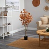 image:imageNearly Natural 4 ft Artificial Autumn Eucalyptus Tree with Nursery Pot