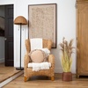 image:imageNearly Natural 4ft Artificial Pampas Grass  Lifelike Indoor Faux Plant for Home Dcor