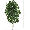image:imageNearly Natural 4ft Single Ficus Artificial Tree No Pot