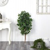 image:imageNearly Natural 4ft Single Ficus Artificial Tree No Pot