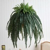 image:imageNearly Natural 50 in Artificial Giant Boston Fern Hanging Cone Room Decor