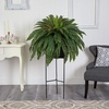 image:imageNearly Natural 51in Boston Fern Artificial Plant in Black Planter with Stand
