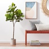 image:imageNearly Natural 54 in Artificial Fiddle Leaf Tree RealTouch Floor Plant