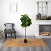 image:imageNearly Natural 54 in Artificial Fiddle Leaf Tree RealTouch Floor Plant