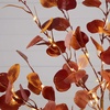 image:imageNearly Natural 5FT Prelit Artificial Autumn Eucalyptus Tree with 220 Warm White LED Lights Faux Eucalyptus Tree with Fall Colors for Home amp Office Dcor in Black Nursery Planter