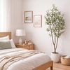 image:imageNearly Natural 6 ft Artificial Olive Tree in White Decorative Planter6ft