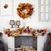 image:imageNearly Natural 6ft Autumn Maple Leaf and Berry Fall Garland