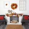 image:imageNearly Natural 6ft Autumn Maple Leaf and Berry Fall Garland