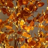 image:imageNearly Natural 8ft PreLit Grand Autumn Eucalyptus Artificial Fall Tree with 540 Warm White LED Lights
