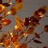 image:imageNearly Natural 8ft PreLit Grand Autumn Eucalyptus Artificial Fall Tree with 540 Warm White LED Lights
