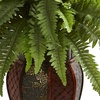 image:imageNearly Natural Boston Fern Artificial Plant in Decorative Planter