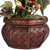 image:imageNearly Natural Cymbidium with Decorative Vase Silk ArrangementRed