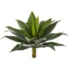 image:imageNearly Natural 19 Large Agave Artificial Set of 2 Silk Plants Green