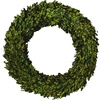 image:imageNearly Natural 24 in Artificial Preserved Boxwood Wreath for Wall Decor