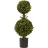 image:imageNearly Natural 35 in Artificial Double Boxwood Topiary Ball Tree Room Decor
