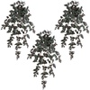 image:imageNearly Natural 41in UV Resistant Artificial Wandering Jew Hanging Plant IndoorOutdoor Set of 341in