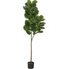 image:imageNearly Natural 45 ft Artificial Fiddle Leaf Fig Tree with Pot Floor Plant