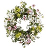 image:imageNearly Natural 4688 Dogwood Wreath 20Inch Assorted
