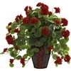 image:imageNearly Natural Geranium with Decorative Planter