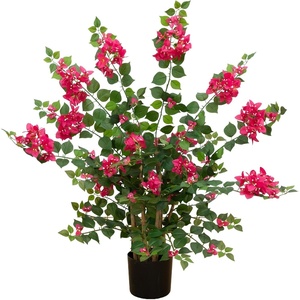 image:imageNearly Natural 42 in Artificial Bougainvillea Tree with Pink Blooms