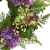 image:imageNearly Natural 24in Artificial Hydrangea Berry Wreath