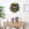 image:imageNearly Natural 24in Artificial Hydrangea Berry Wreath