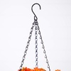 image:imageNearly Natural 24in UV Resistant Artificial Chrysanthemum Hanging Basket IndoorOutdoorOrange