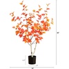 image:imageNearly Natural 3ft Autumn Birch Artificial Fall Tree  Harvest Season Decor  Indoor Faux Plant Dcor