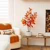 image:imageNearly Natural 3ft Autumn Oak Artificial Fall Tree  Lifelike Foliage for Seasonal Home Dcor