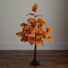 image:imageNearly Natural 3ft PreLit Autumn Maple Artificial Fall Tree with 80 Warm White LED Lights