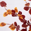 image:imageNearly Natural 4FT Prelit Artificial Autumn Eucalyptus Tree with 160 Warm White LED Lights Faux Eucalyptus Tree with Fall Colors for Home amp Office Dcor in Black Nursery Planter