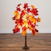 image:imageNearly Natural 4ft PreLit Autumn Weeping Maple Artificial Fall Tree with 180 Warm White LED Lights