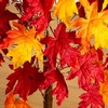 image:imageNearly Natural 4ft PreLit Autumn Weeping Maple Artificial Fall Tree with 180 Warm White LED Lights