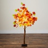 image:imageNearly Natural 4ft PreLit Shades of Autumn Maple Artificial Fall Tree with 180 Warm White LED Lights