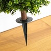 image:imageNearly Natural 4ft UV Resistant Artificial Boxwood Plant with Integrated Ground Stake  Set of 2