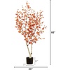 image:imageNearly Natural 5 ft Artificial Autumn Birch Tree Fall Foliage Room Decor