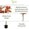 image:imageNearly Natural 5 ft Artificial Autumn Oak Fall Tree Nursery Planter Decor