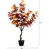 image:imageNearly Natural 52in Autumn Smoky Maple Artificial Fall Tree
