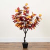 image:imageNearly Natural 52in Autumn Smoky Maple Artificial Fall Tree