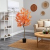 image:imageNearly Natural 5ft Autumn Maple Artificial TreeOrange