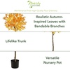 image:imageNearly Natural 5ft Autumn Maple Artificial TreeYellow