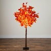 image:imageNearly Natural 5ft PreLit Autumn Artificial Fall Tree with 200 Warm White LED Lights