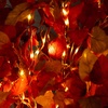 image:imageNearly Natural 5ft PreLit Autumn Artificial Fall Tree with 200 Warm White LED Lights