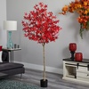 image:imageNearly Natural 6ft Autumn Maple Artificial Fall Tree
