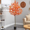 image:imageNearly Natural 6ft Autumn Maple Artificial TreeOrange
