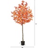 image:imageNearly Natural 6ft Autumn Maple Artificial TreeOrange